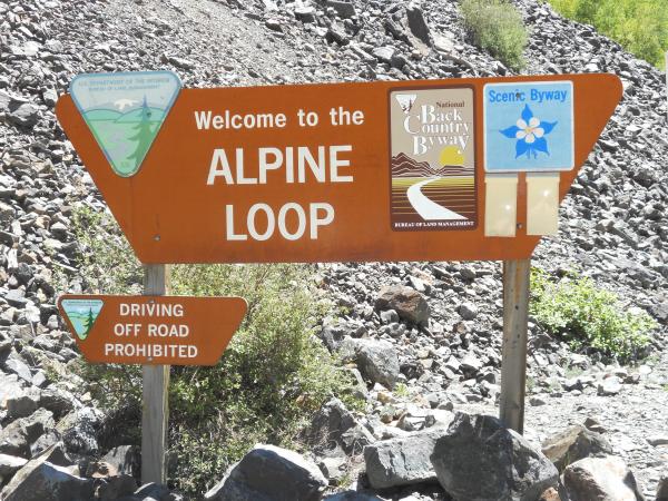 Alpine loop by Ouray, co 6.25.11. Most well known trail network in Colorado.
