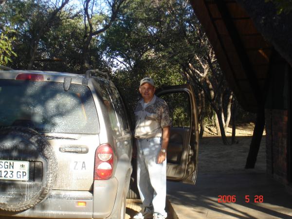 At the Khama Rhino Sanctuary, Botswana.