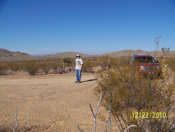 At the Mason Ranch ruins in Big Bend National Park