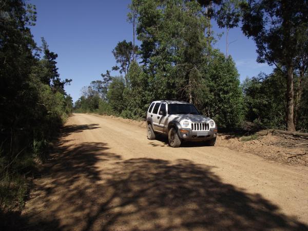 At the start of the Baviaanskloof Nature reserve 2011