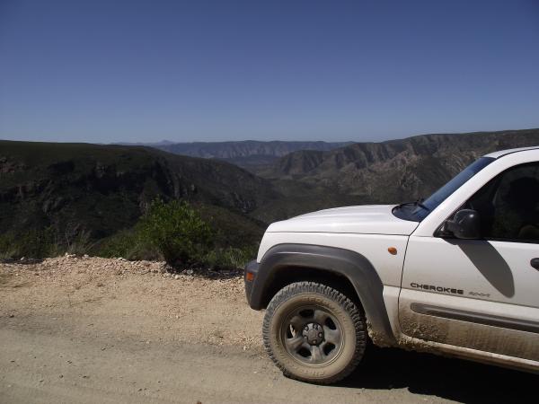 At the top of Baviaanskloof 2011