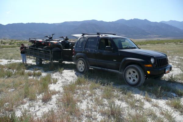 ATV's out in Iosepa west desert