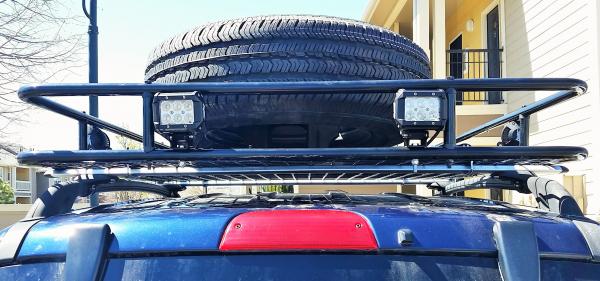 Back Side Roof Rack Lights