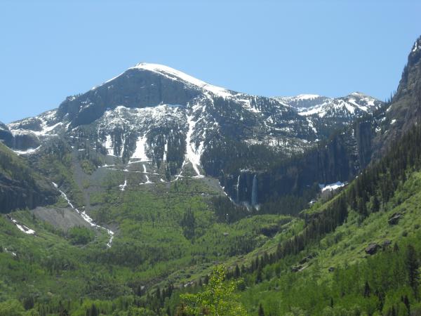 Bridal Veil Falls Telluride, CO 6.20.11. Short, easy off road trail that is where the infamous Black Bear Pass ends and you see cool waterfalls. There