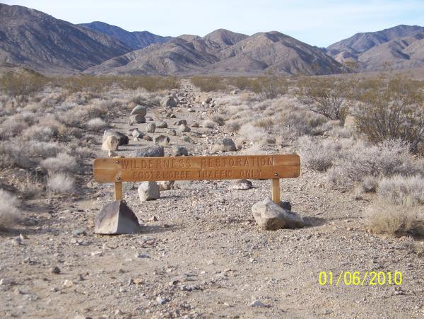 Death Valley, who would want to walk that far.