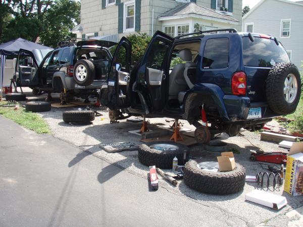 driveway lift party