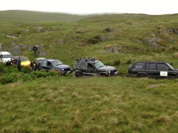 Group in Snowdonia National Park