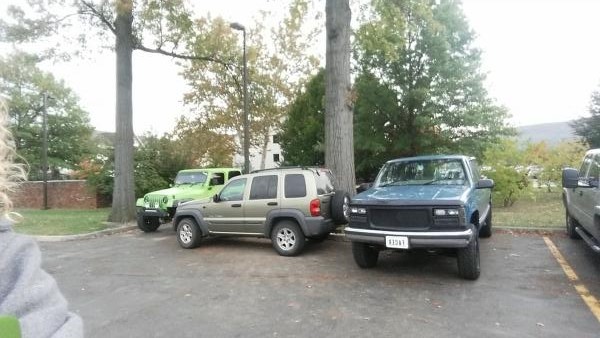 How to make a parking spot when there's no free spots on campus