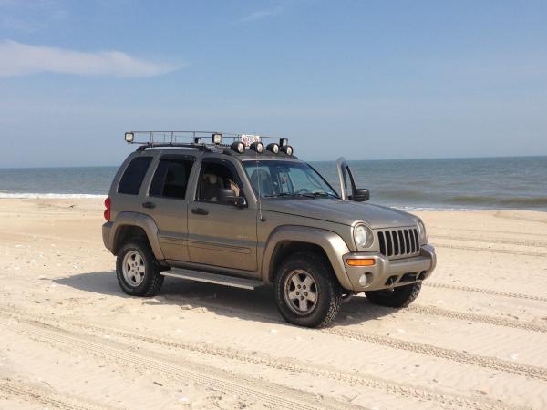 image first time the jeeps been on the sand