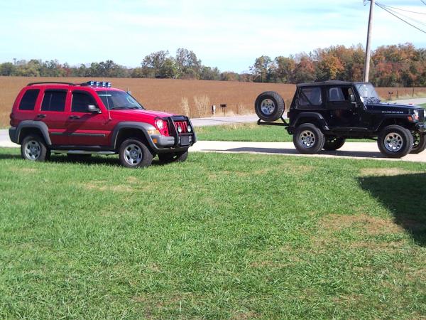 Jeep Country.  After the lift with the old little tires.