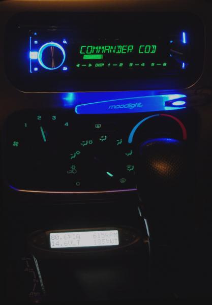 Jeep Radio Night View