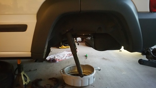 Jeep rear end rebuild