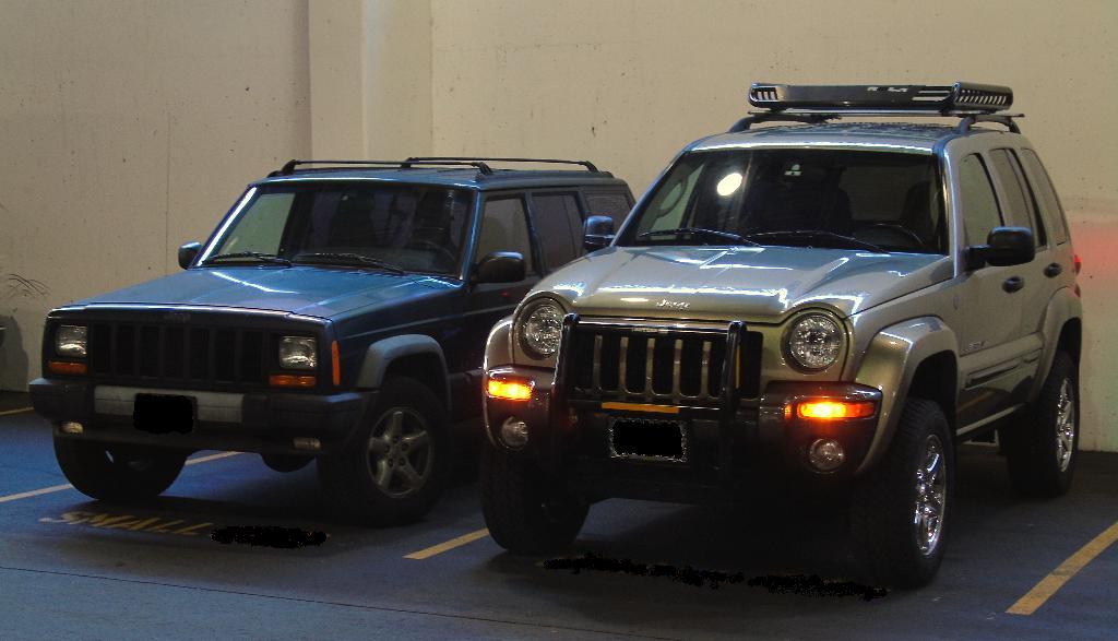 Jeep Stock Cherokee And Lifted Liberty