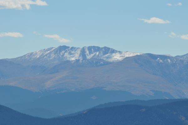 Kingston Peak Trail 9.16.12. View atop of Kingston peak.