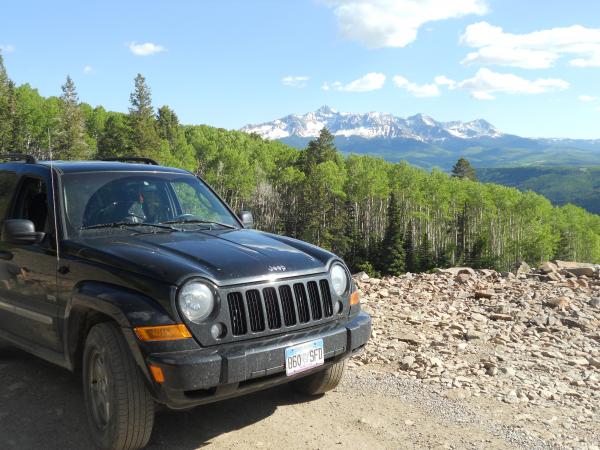 Last Dollar hwy from Telluride.