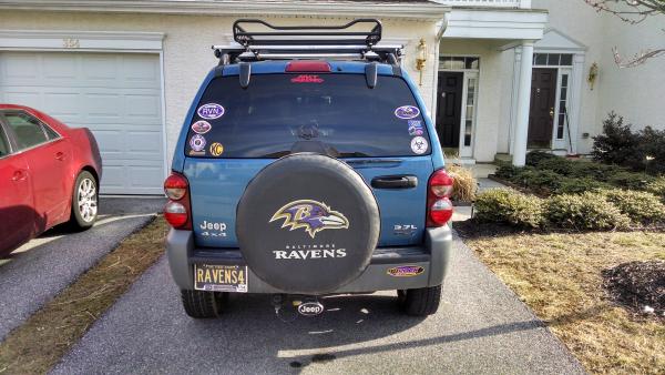 Lighted hitch cover, tire cover and stickers!!!!