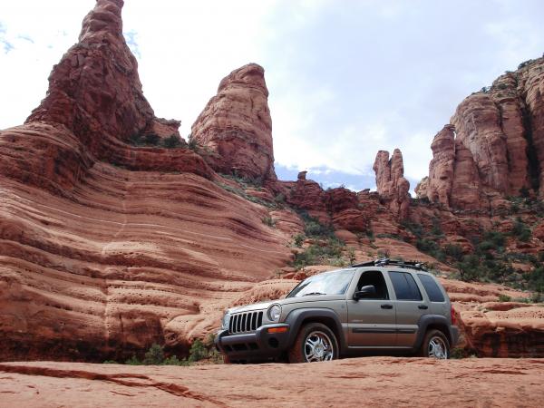 Lost on the red rocks