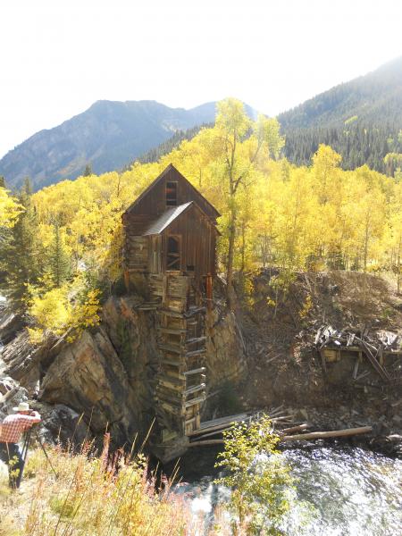 Marble, Crystal Mill 9.30.11 One of the most photographed sites in Colorado.