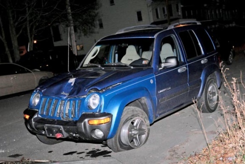 Mount Carmel, PA hit and run vehicle shortly after plowing over a group of teenage pedestrians