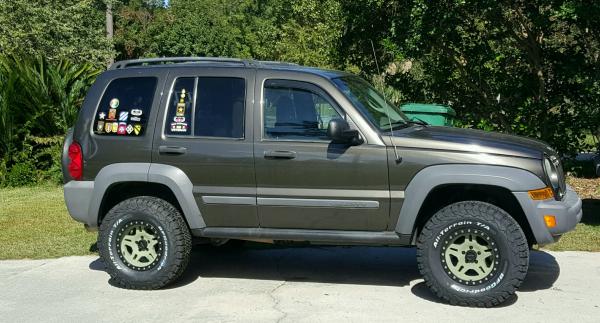 My 2005 Jeep Liberty called the "Dirt Dart"