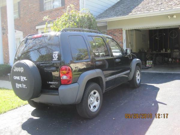 2005 jeep liberty spare tire cover top