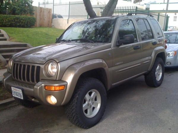 my liberty with new tires and a 2" lift