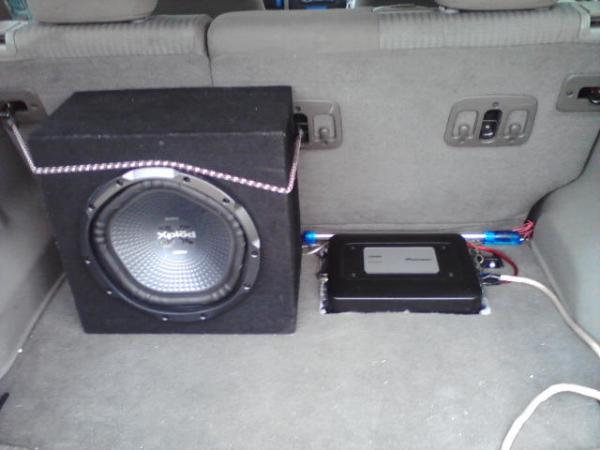 My subwoofer setup.