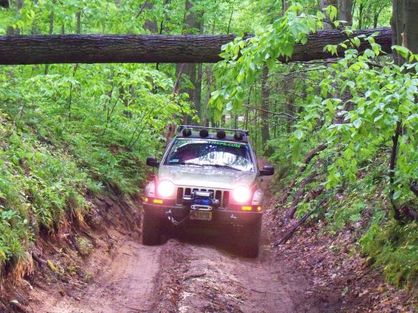 Natural overpass