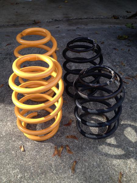 Old vs new springs