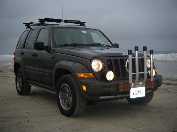 On the beach...pre bumper trim and lift...