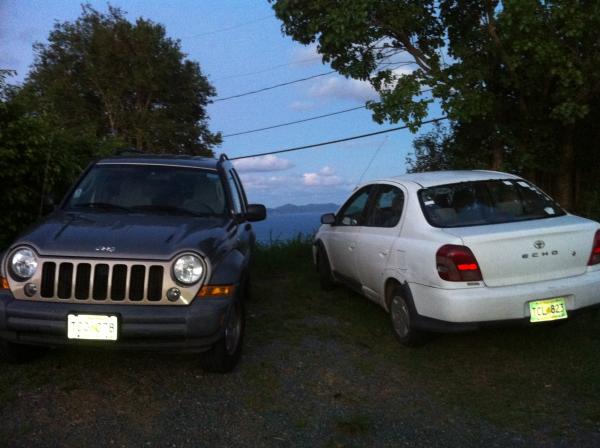 On the right is Mr. Creep who has held tough with me for the past 8 years. Five oil pans later he's being retired :(