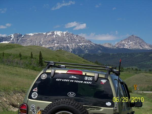 On the Road to Glacier NP