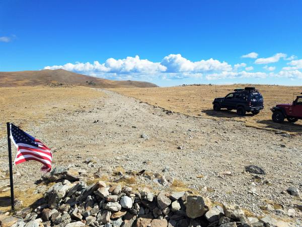 On top of kingston peak colorado