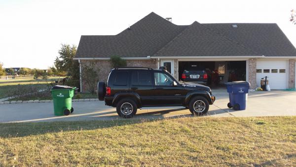 Practicing for parallel parking on drivers test which i passed! now i'm 16 and legal! :)