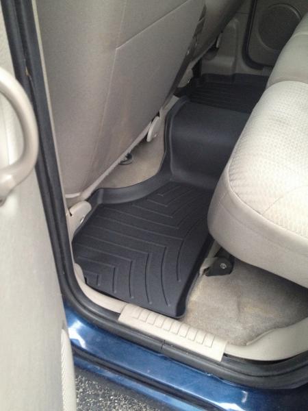 Rear weathertech