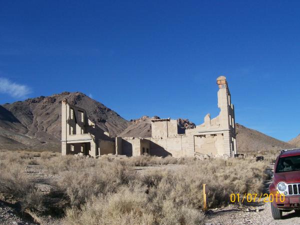 Ryolite California, one of the most photographed ghost towns in the Country.