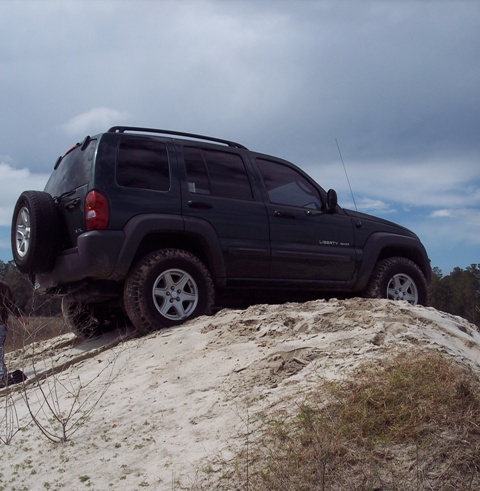 Sand climbing