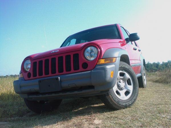 Stock Jeep KJ.  This picture was taken right after I bought it and immediately found a trail!