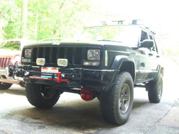 The Cherokee almost finished, but traded for my KJ!