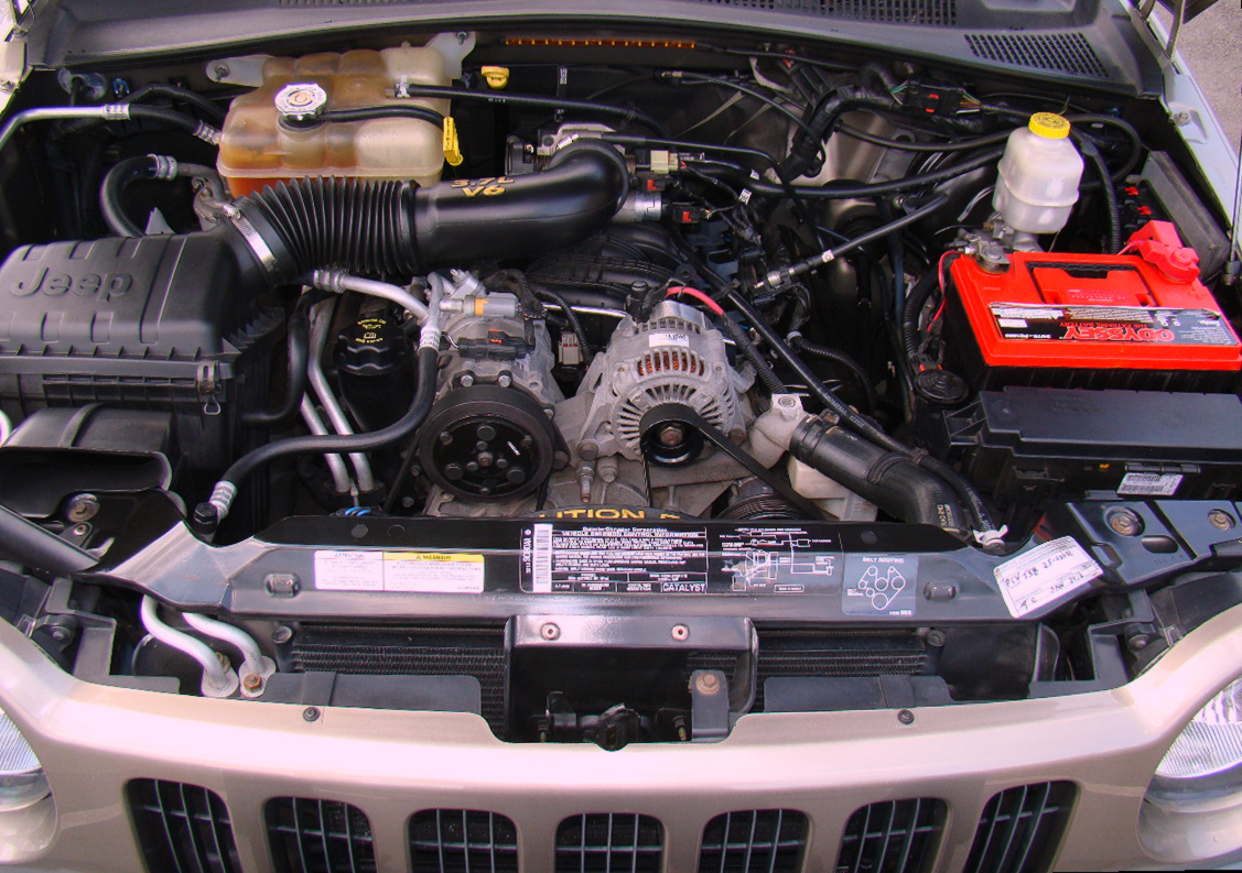 UnderHood Jeep Cleaned Up