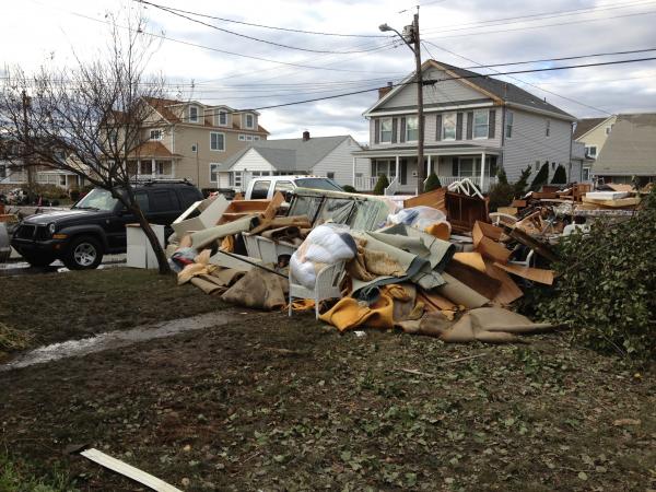 We had to throw all the furniture out after Sandy. 3 ft of seawater inside the house.